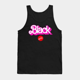 Black Metal Barbie Tank Top